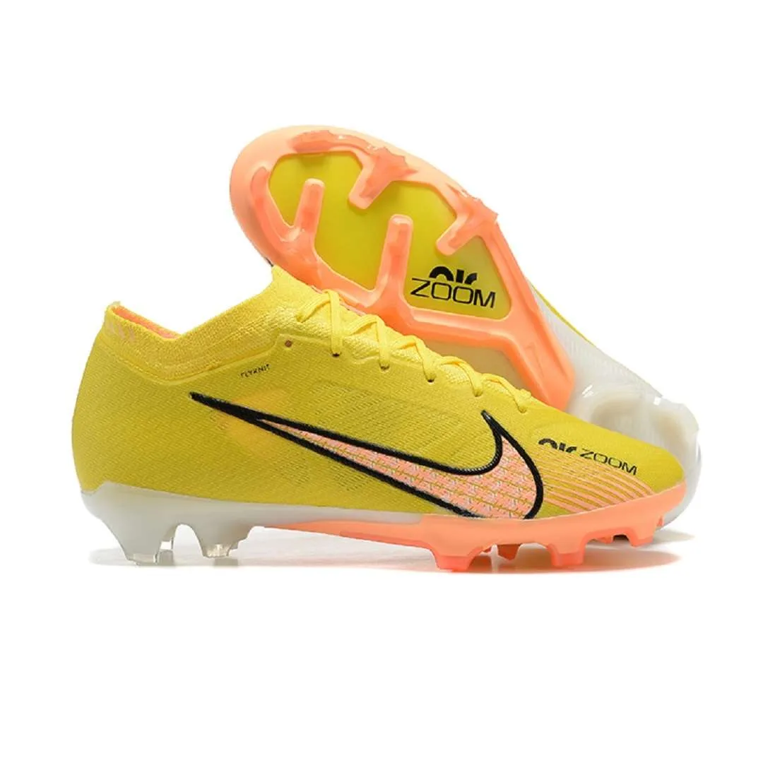 Nike Air Zoom Mercurial Vapor 15 Elite FG Cleats Low-Top Yellow Strike - Image 3