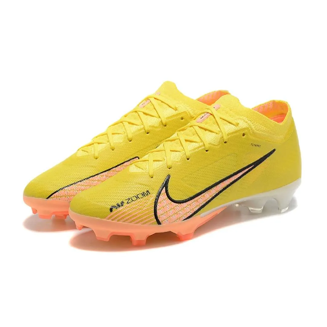 Nike Air Zoom Mercurial Vapor 15 Elite FG Cleats Low-Top Yellow Strike - Image 4