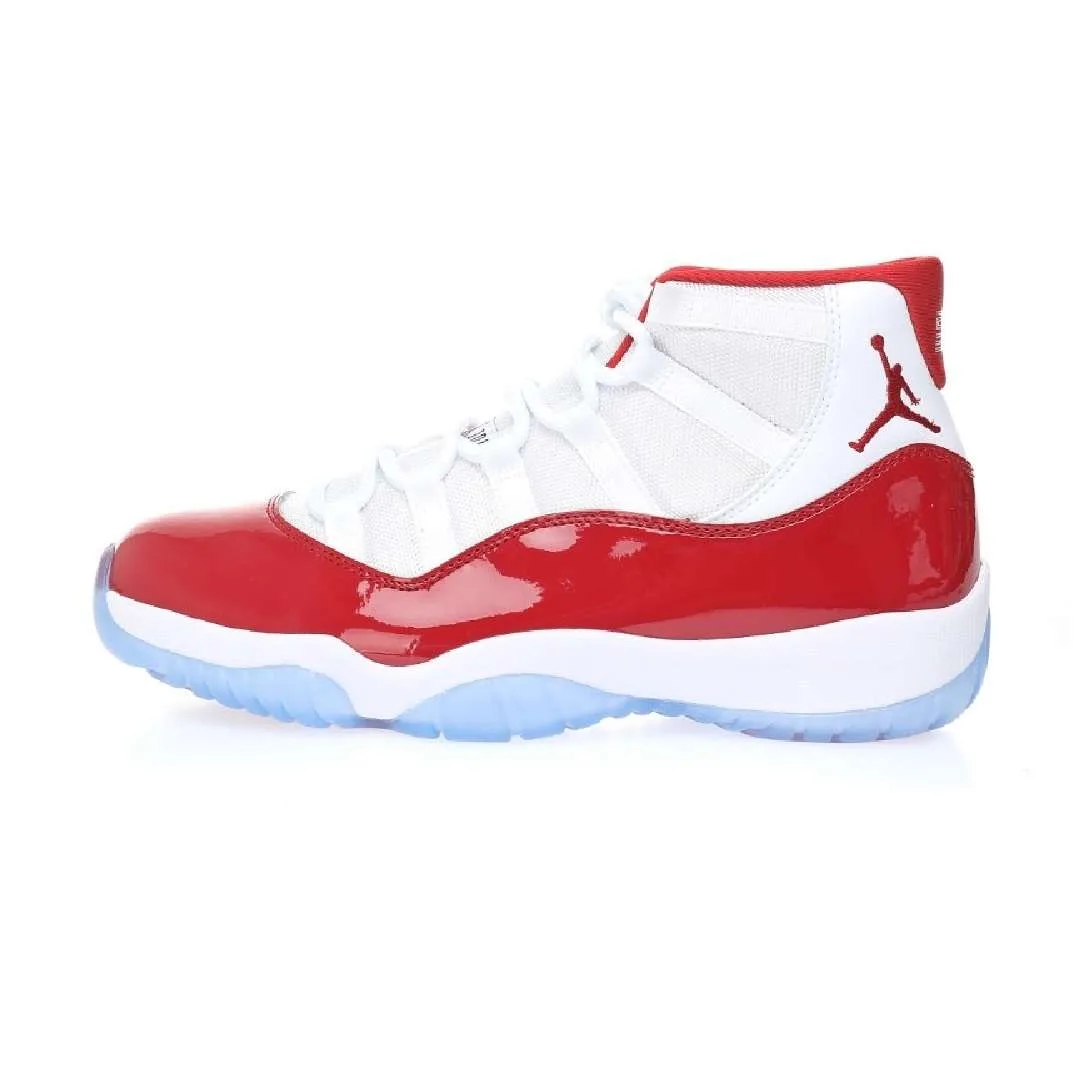 Air Jordan Retro 11 High Top "Cherry" Sports Culture Basketball Shoes