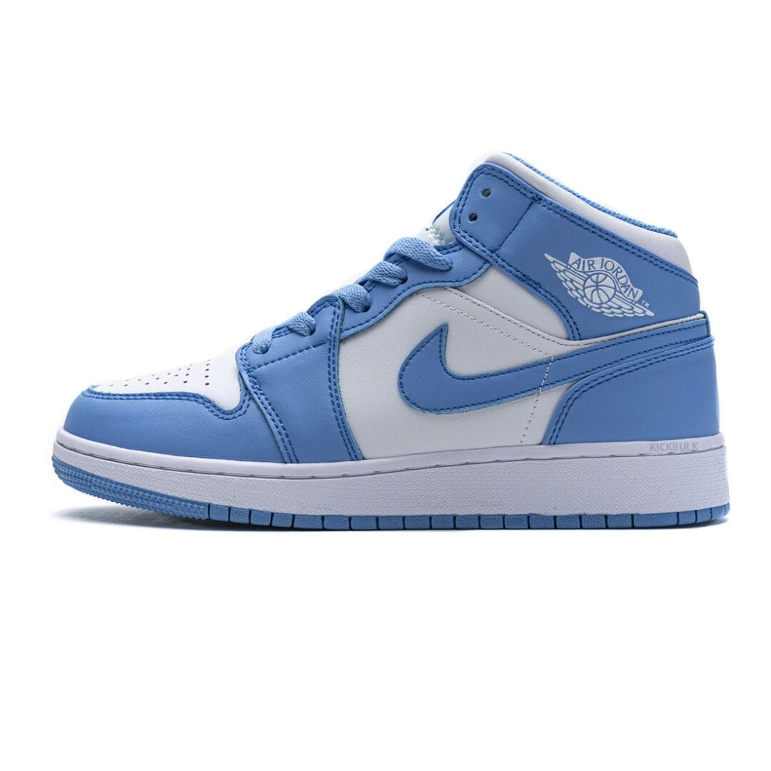 Nike Air Jordan 1 Mid SE "UNC" North Carolina Blue and White