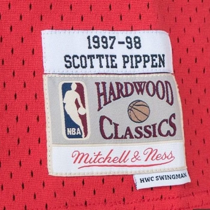 Mitchell & Ness Nba Bulls Scottie Pippen Jersey No' 33 Red - Image 4
