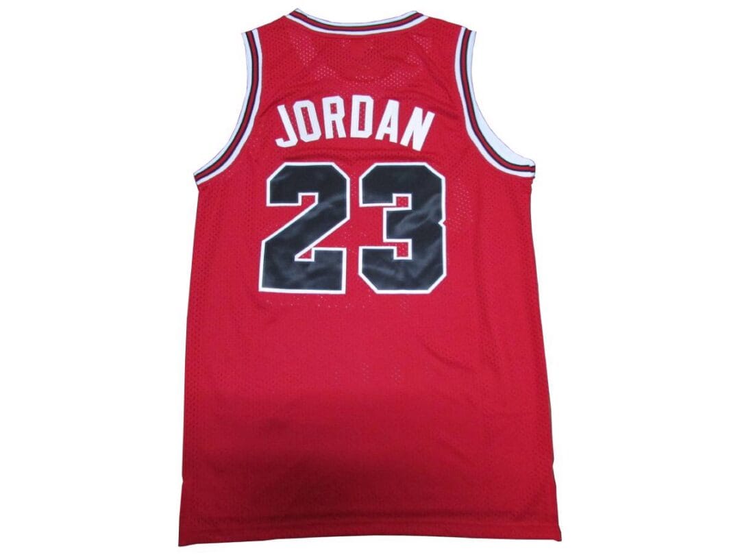 Mitchell & Ness Nba 1984-85 Jordan Jersey No' 23 Red - Image 2
