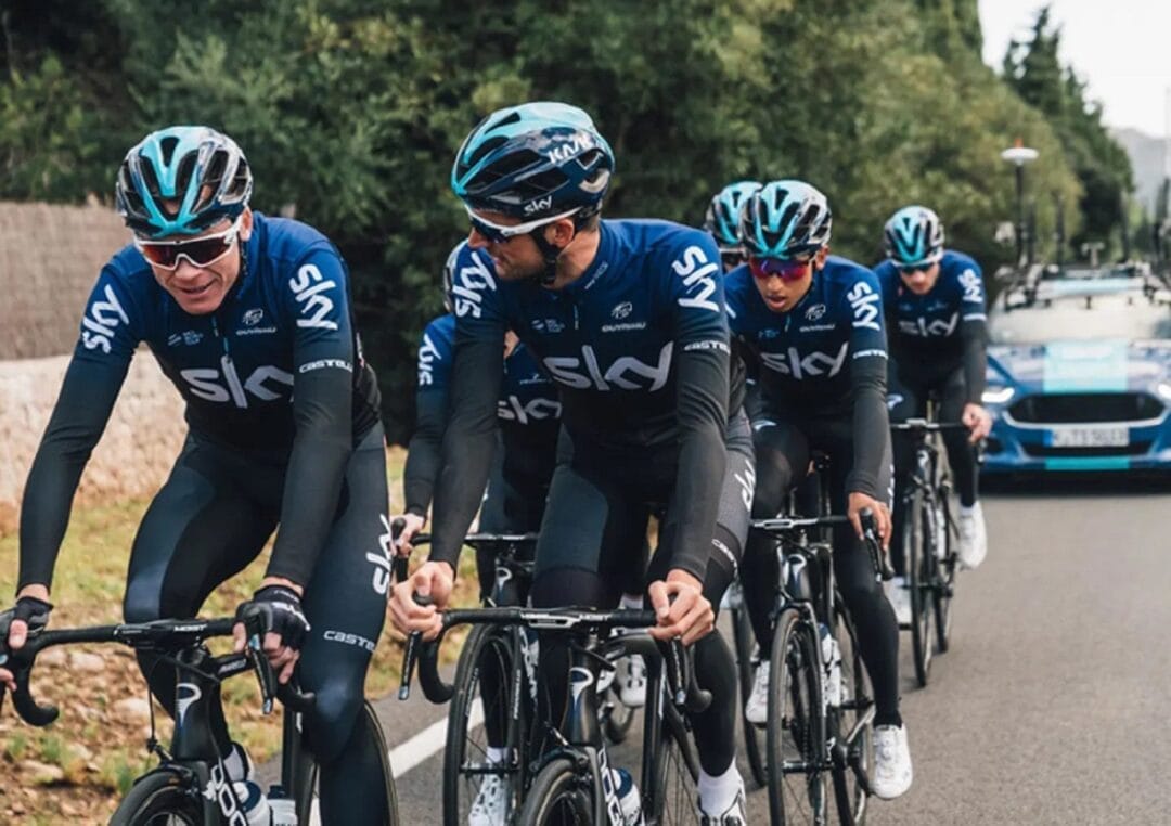 Sky Long-sleeved Black Cycling Suit Men's Breathable Tour De France - Image 7