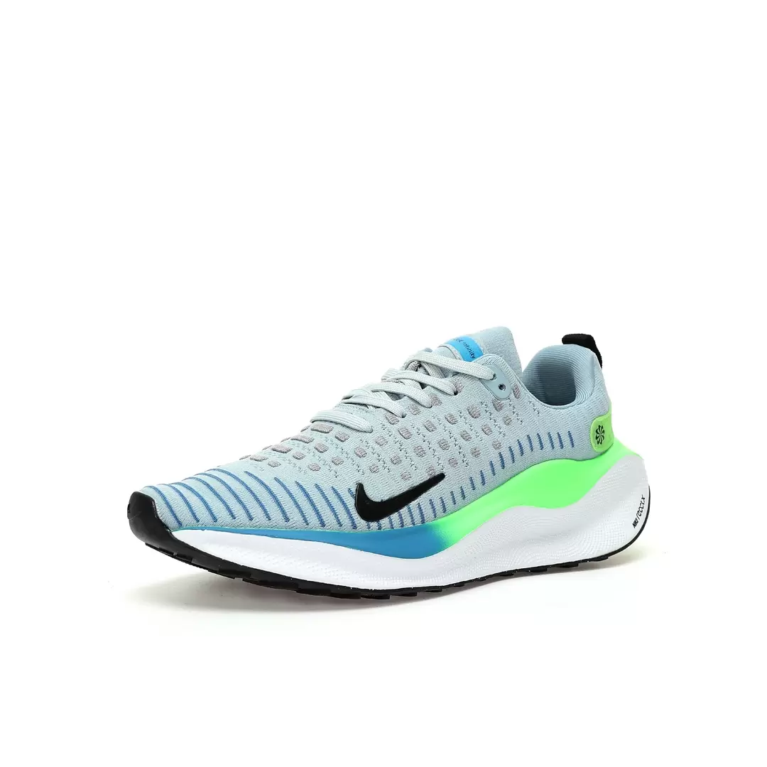 Nike ReactX Infinity Run Flyknit 4 Light Armory Blue Green - Image 2