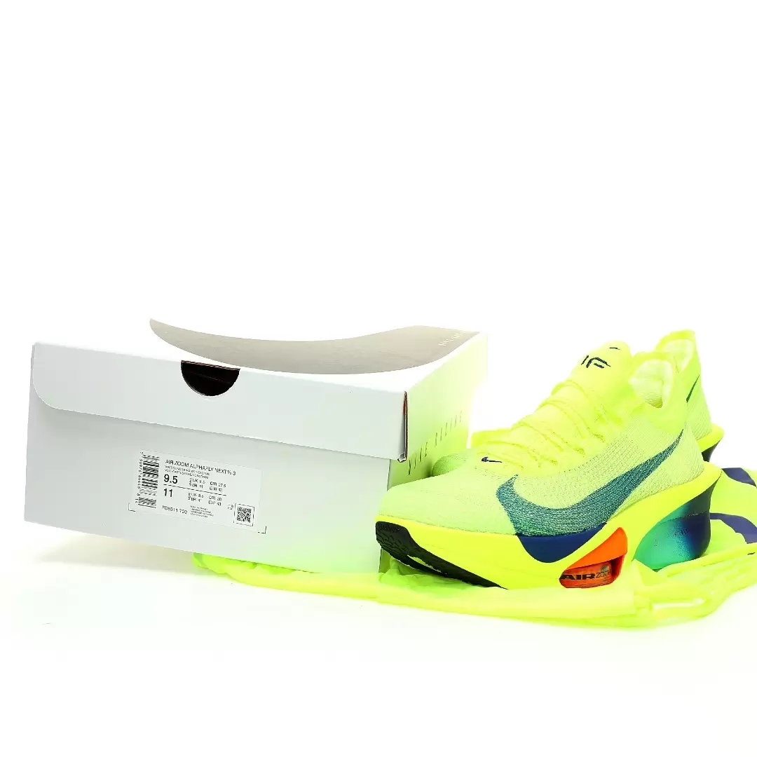 Nike Air Zoom Alphafly Next% 3 Proto Volt Aqua - Image 9