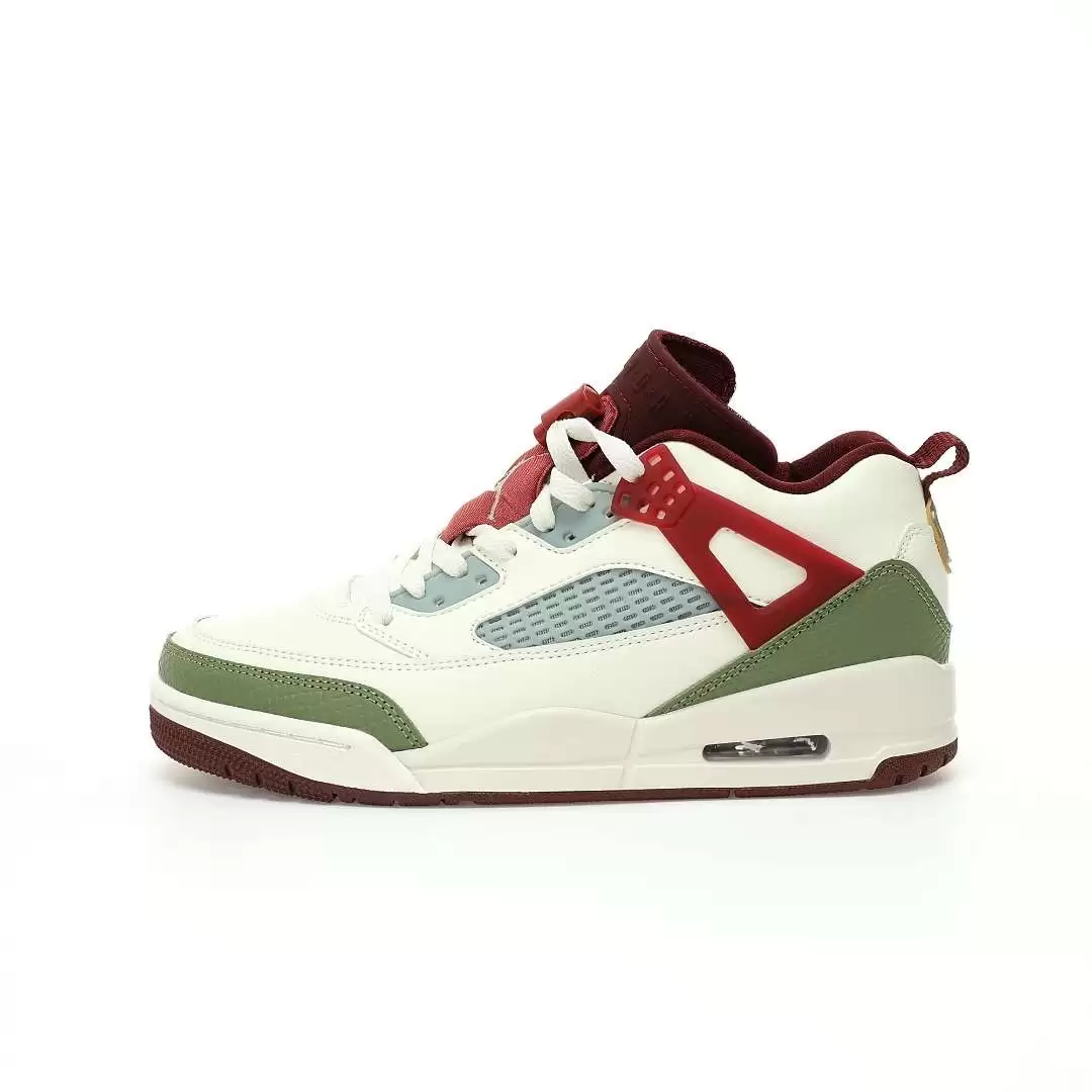 Nike Air Jordan Spizike Low Year Of The Dragon Green Gold Red
