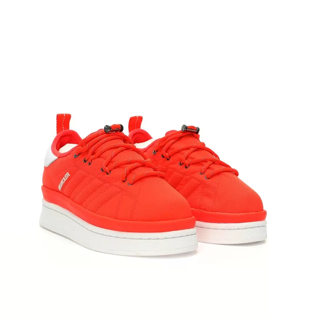 Adidas Campus Low Solar Red Solar Red Joint Oxford Cloth Orange White - Image 6