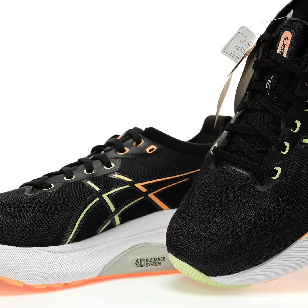 Asics Gel kayano 31 Black Light Yellow And Green Gradient - Image 8