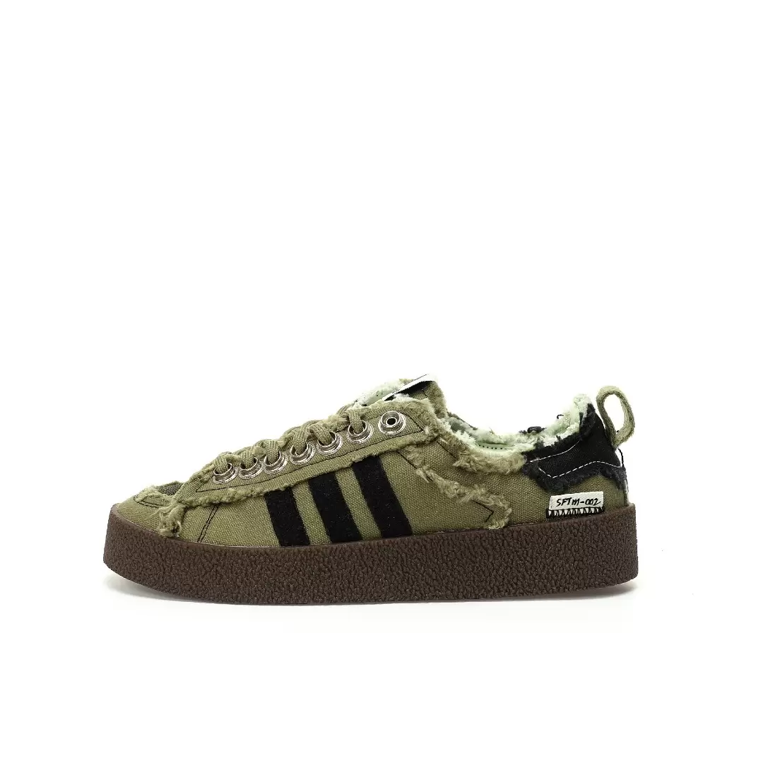 Adidas Originals Sftm 002 Campus 80s Olive Retro New Shoes Olive Steam Punk Waves
