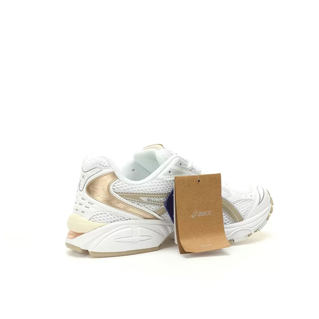Asics Gel Kayano 14 White Khaki Rose Gold - Image 3