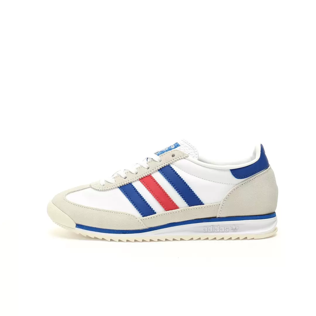 Adidas WMNs Sl72 OG White Glory Blue White Gray Royal Blue Red T Shoes Sl