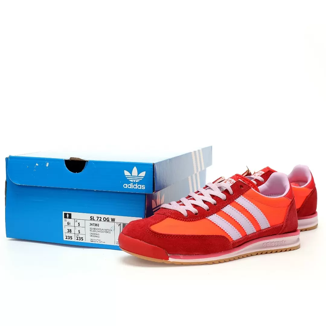 Adidas Wmns Sl72 Og Solar Red Red Sun Red Orange Powder T Shoes Sl - Image 9