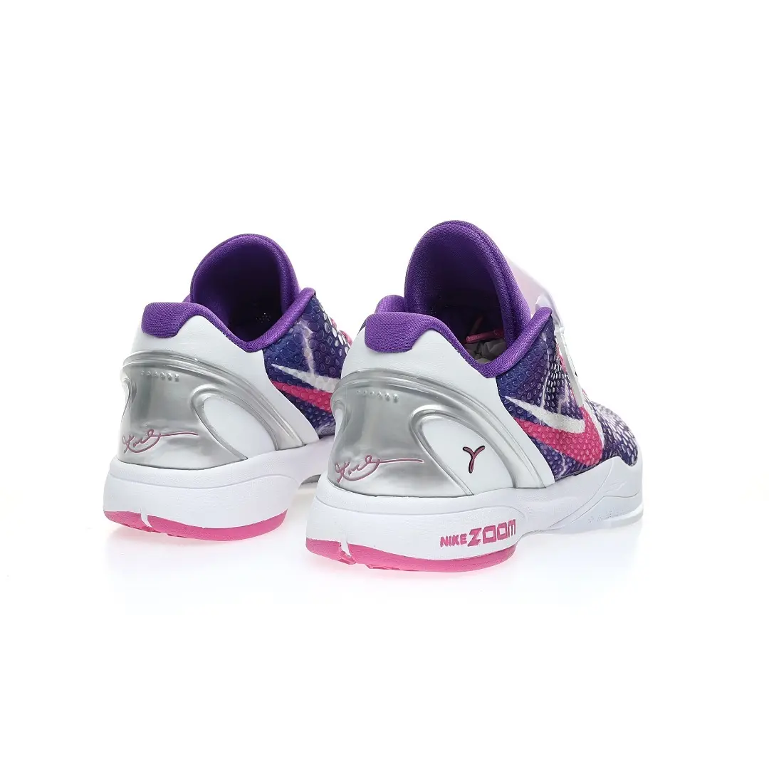 Nike Zoom Kobe VI Protro Kay Yow ZK6 Kay Yow Black Del Sol Grinch Pink - Image 7
