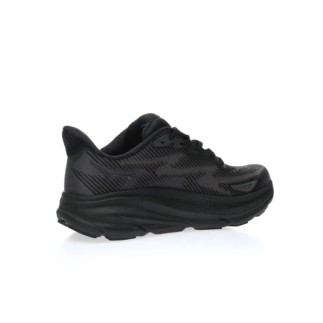 Hoka One One Clifton 9 Mesh Triple Black Samurai - Image 3