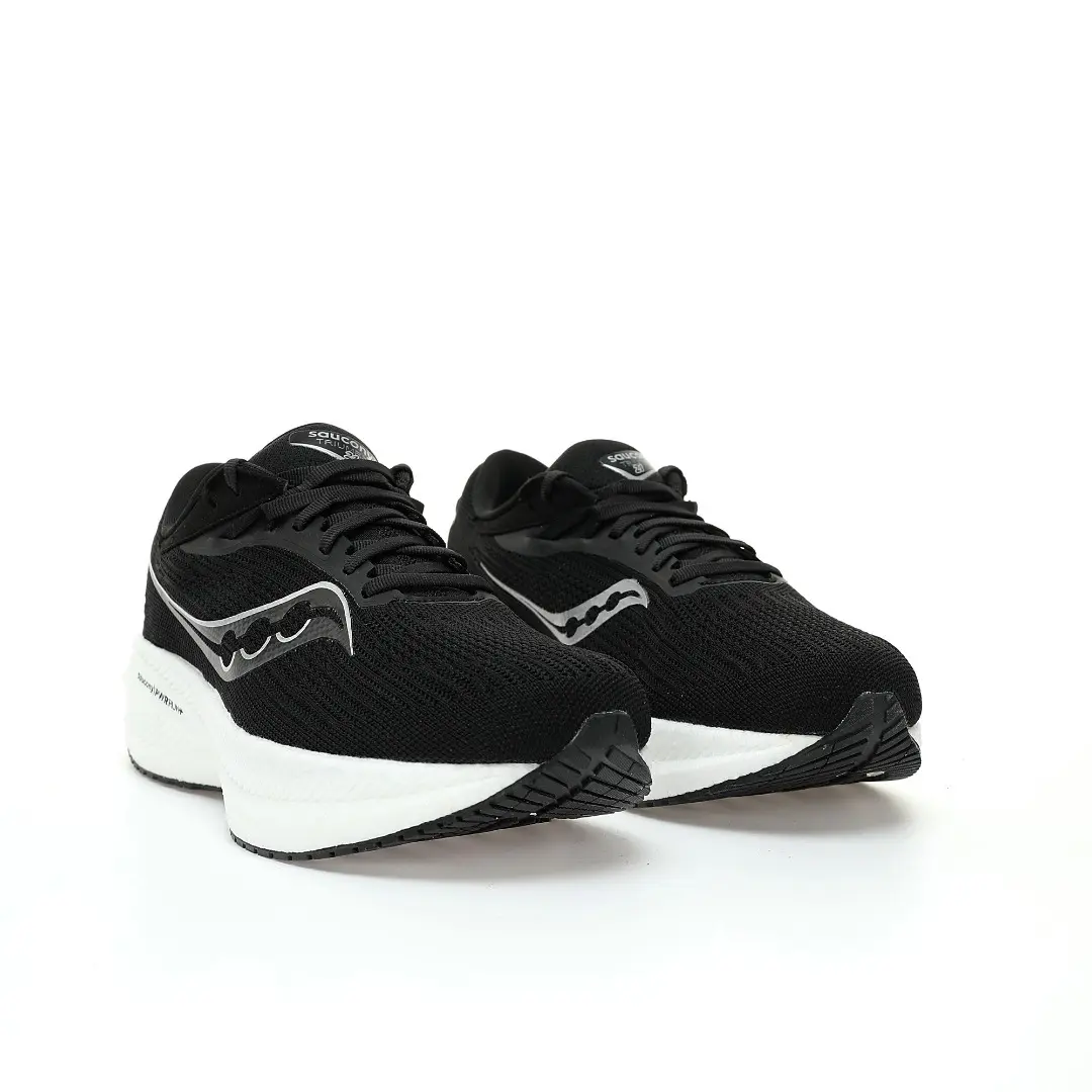 Saucony Triumph 20 Mesh Black And White - Image 6