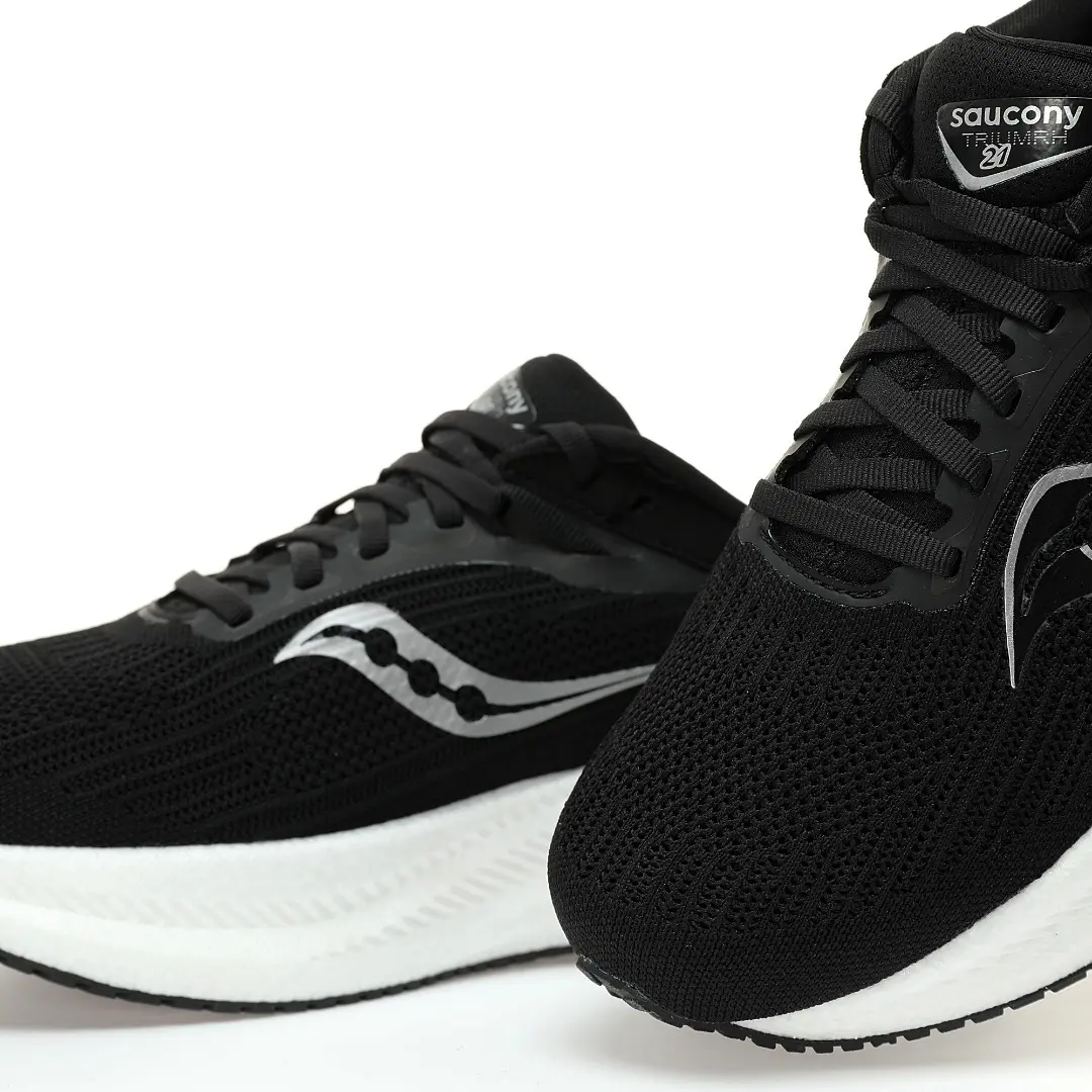 Saucony Triumph 20 Mesh Black And White - Image 8