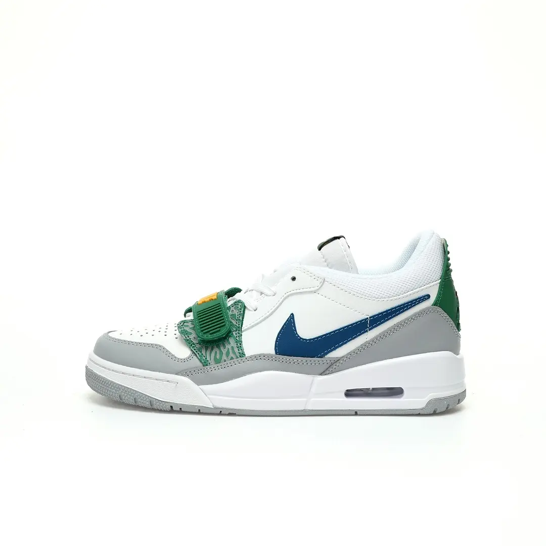 Nike Air Jordan Legacy 312 Low Gs Grey Green Blue