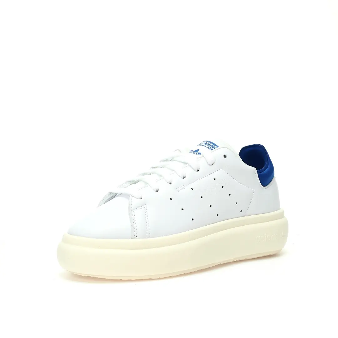 Adidas Originals Stan Smith Pf White Royal Blue Fat Edition Leather Tail Bread Shoes Shoe Type Portrait - Image 2