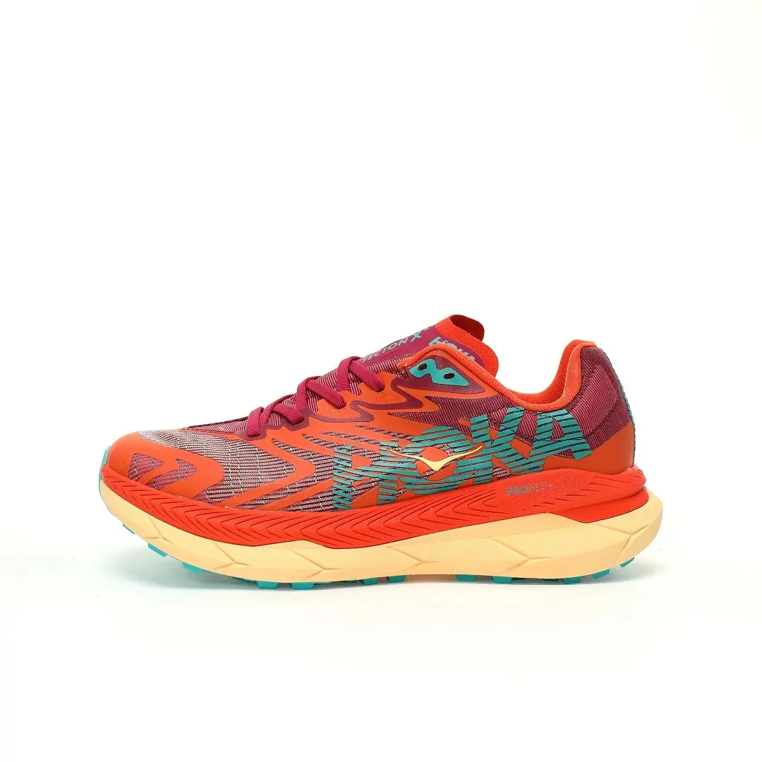 Hoka One One Tecton X 2 M Mesh Orange Rose Pink Water Green Intelligent Cushioning Design