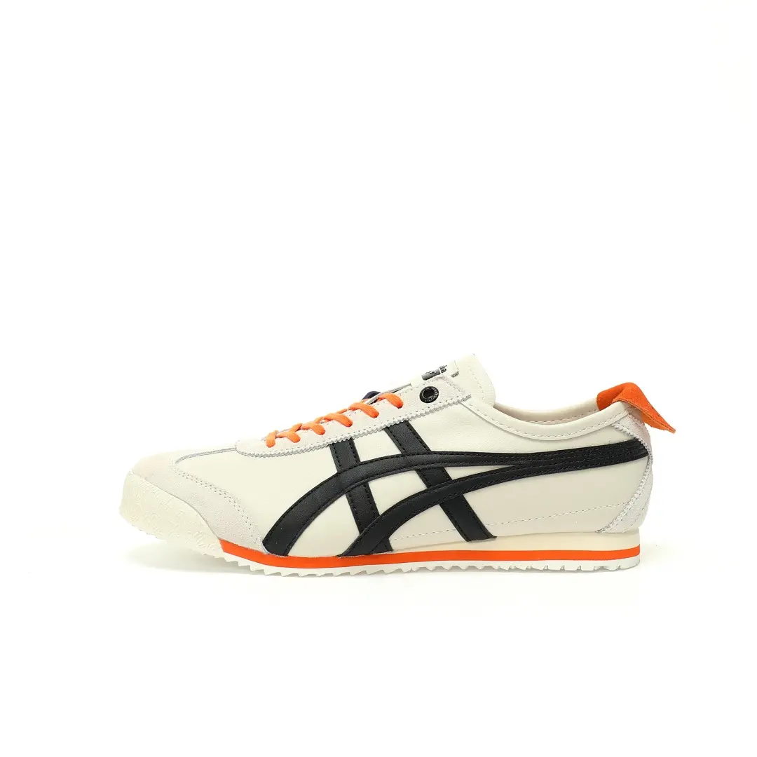 Asics Onitsuka Tiger Mexico 66 SD Leather Beige Black Orange