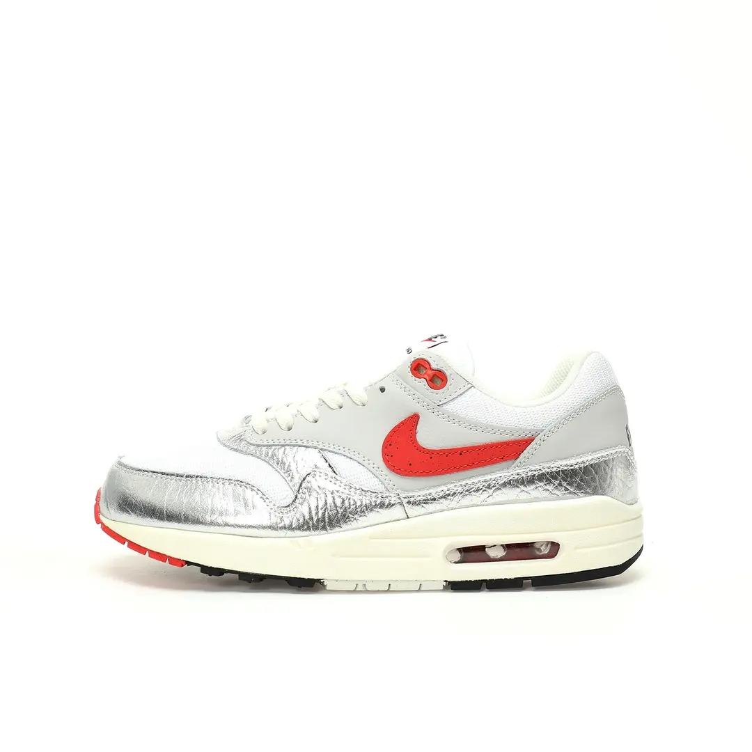 Nike Air Max 1 Premium Se Hot Sauce Spicy Space Red And White I