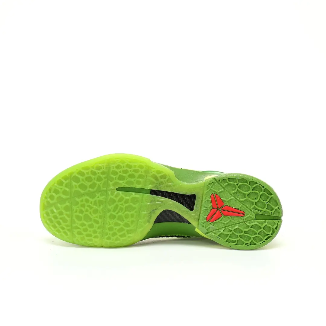 Nike Zoom Kobe VI Grinch Zk6 Green Hornet Snake Christmas How The Stole - Image 5