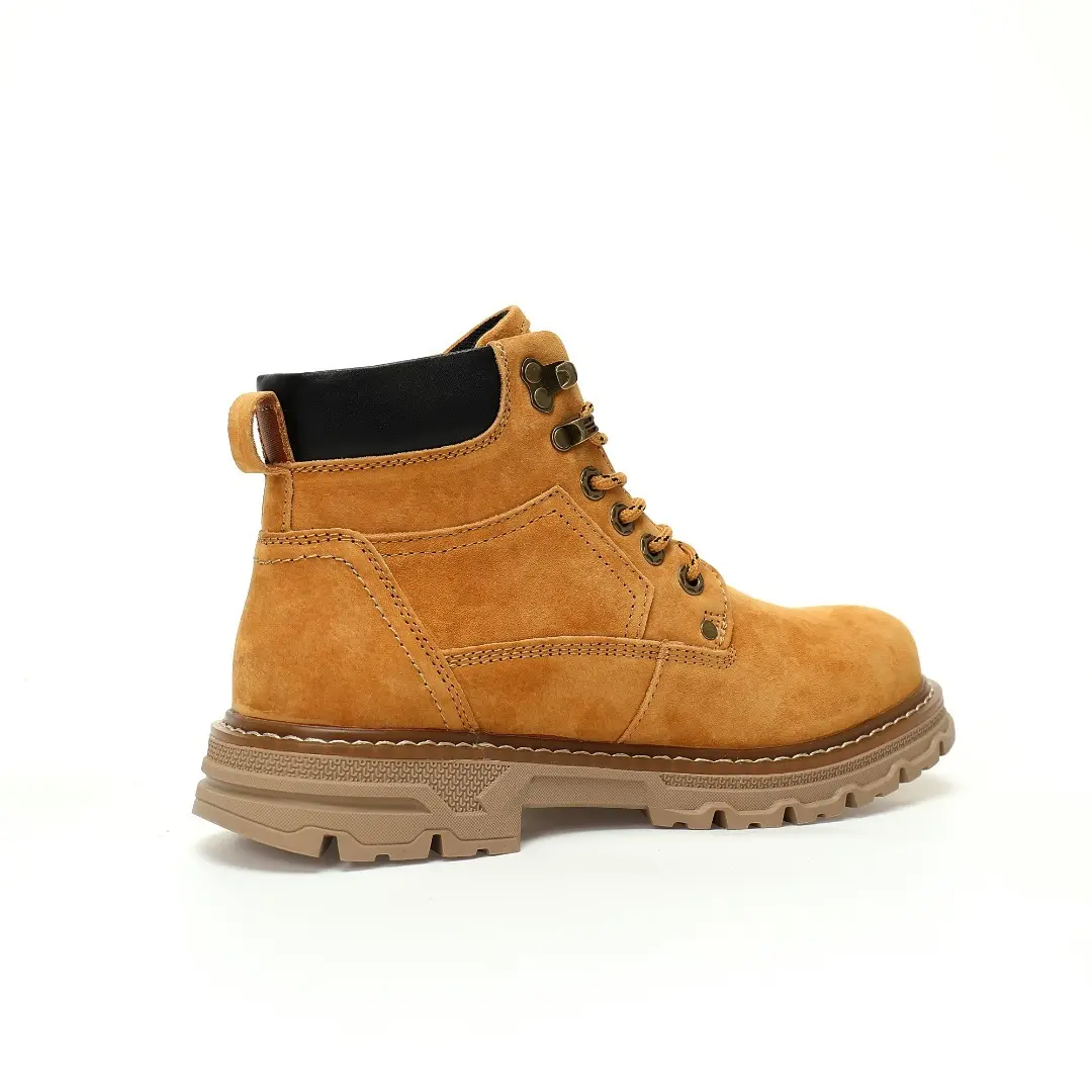 Caterpillar Boots Suede Wheat Yellow Brown Black - Image 3