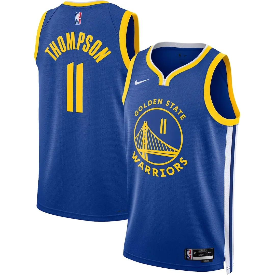 NBA Unisex Golden State Warriors Klay Thompson Nike Royal Swingman Jersey