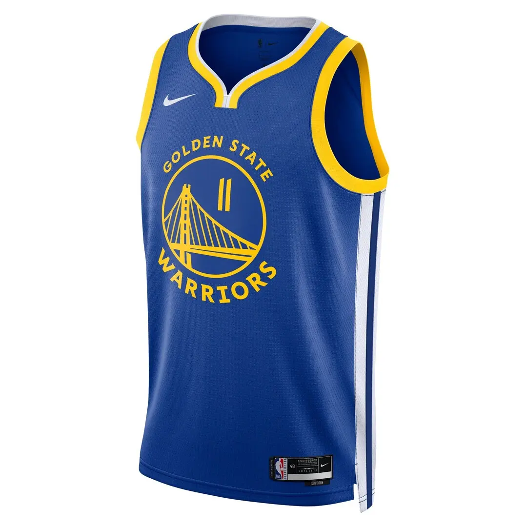 NBA Unisex Golden State Warriors Klay Thompson Nike Royal Swingman Jersey - Image 2
