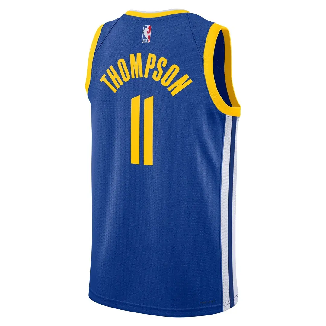 NBA Unisex Golden State Warriors Klay Thompson Nike Royal Swingman Jersey - Image 3