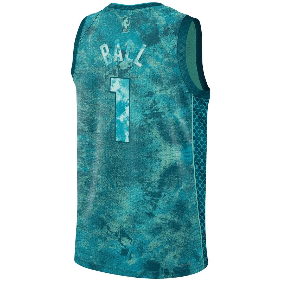 NBA Charlotte Hornets Jordan MVP Select Series Jersey - Lamelo Ball - Mens