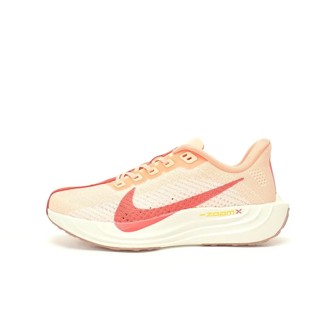 Nike Zoom  Pegasus Plus Crimson Tint Red Knitted Light Orange Pink Dust Hook