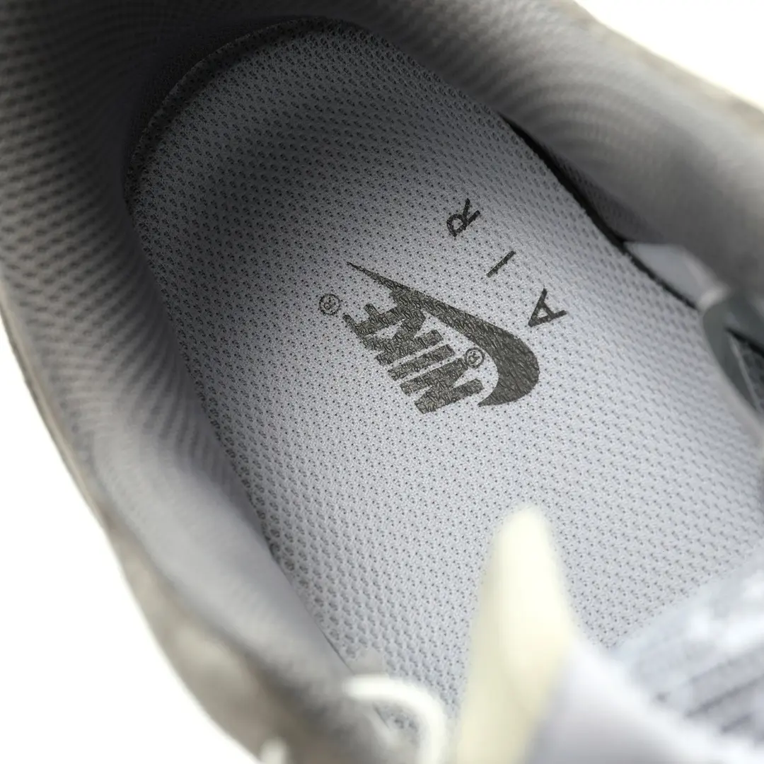 Nike BY You Air Force 1'07 Low Retro SP Garfield Suede Kangaroo Gray Mist White Graffiti - Image 8