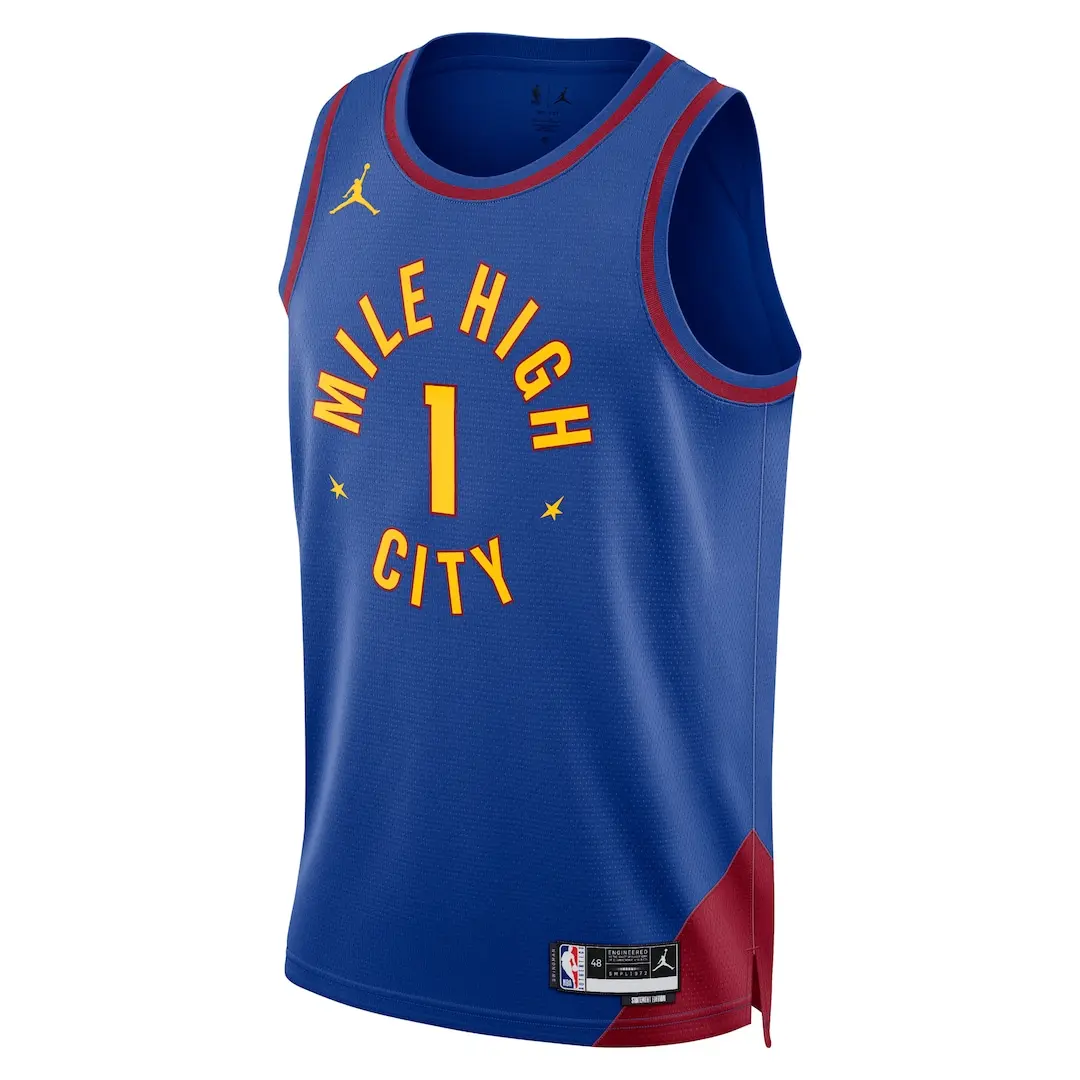 NBA Denver Nuggets Jordan Statement Edition Swingman Jersey - Blue - Michael Porter Jr. - Unisex
