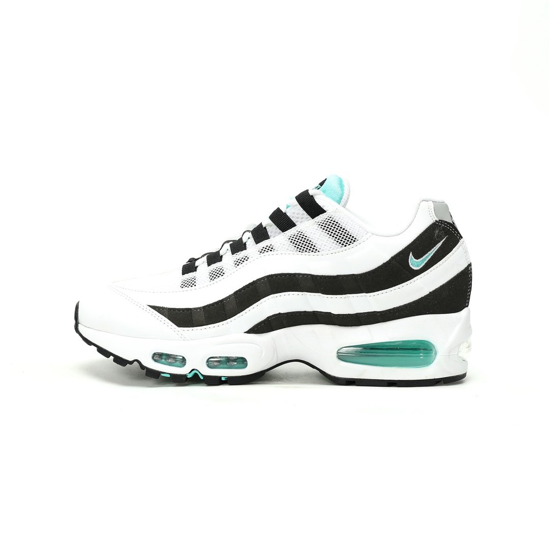 Nike Air Max 95 Air Max Black Border 2025 White Mint Blue