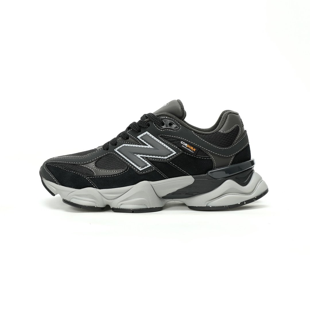 New Balance 9060 Black Grey Frosted Black Dark Gray N