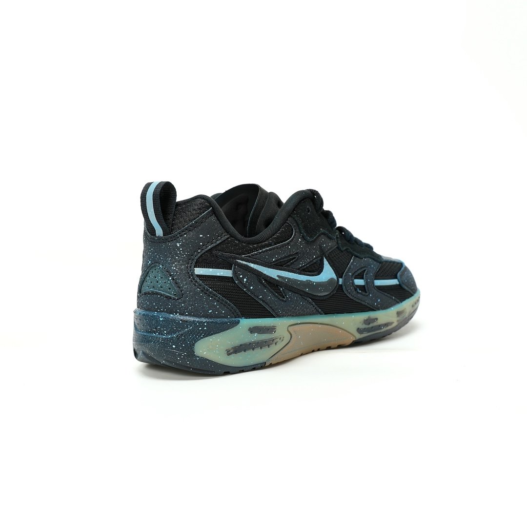 Nike Jam Breakingblack Gum Black Black And Silver Graffiti Small Barb Brown - Image 3