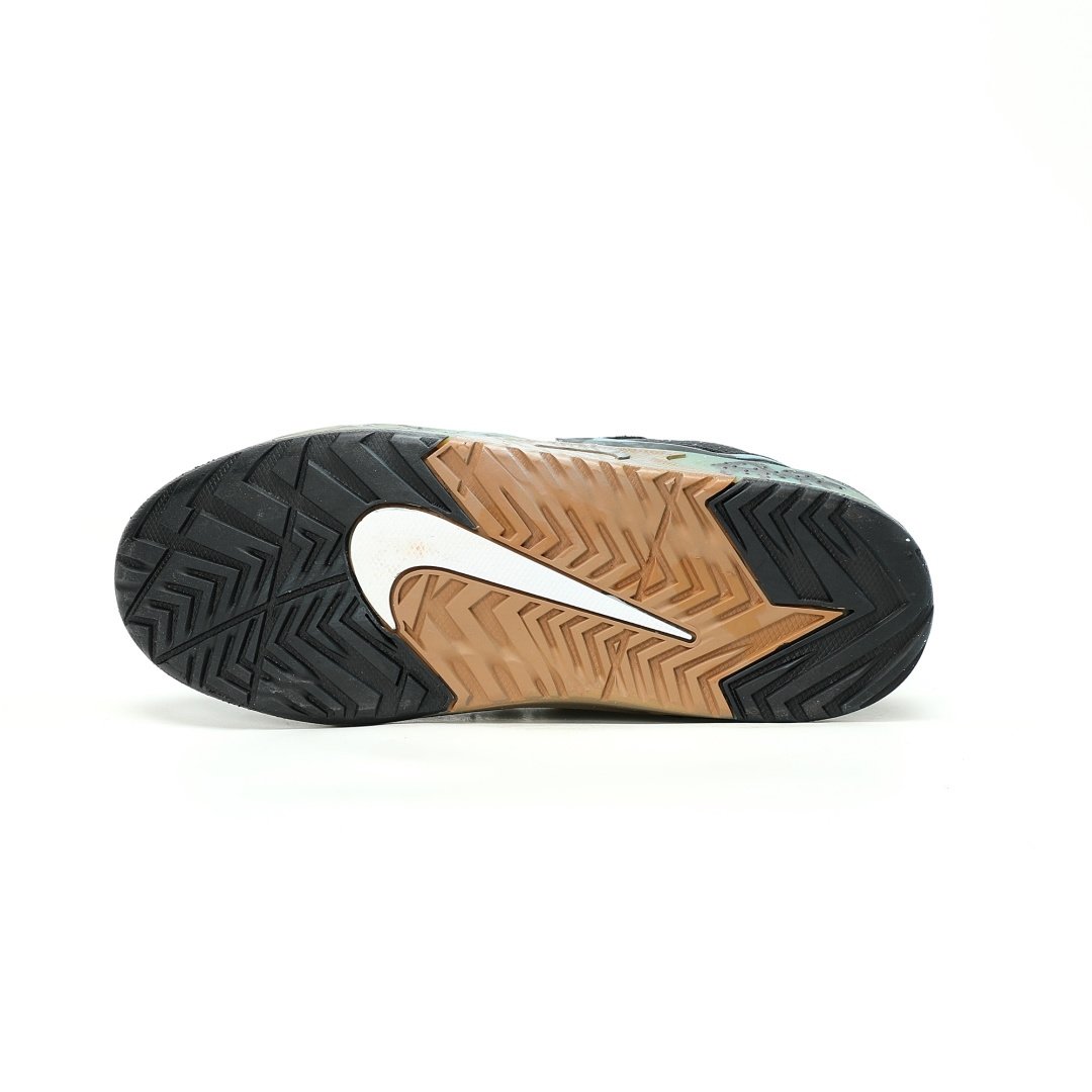 Nike Jam Breakingblack Gum Black Black And Silver Graffiti Small Barb Brown - Image 5