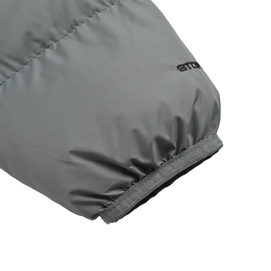 Nike Windrunner Hooded Cotton Jacket Grey Silver Dimgrey Unisex - Image 9