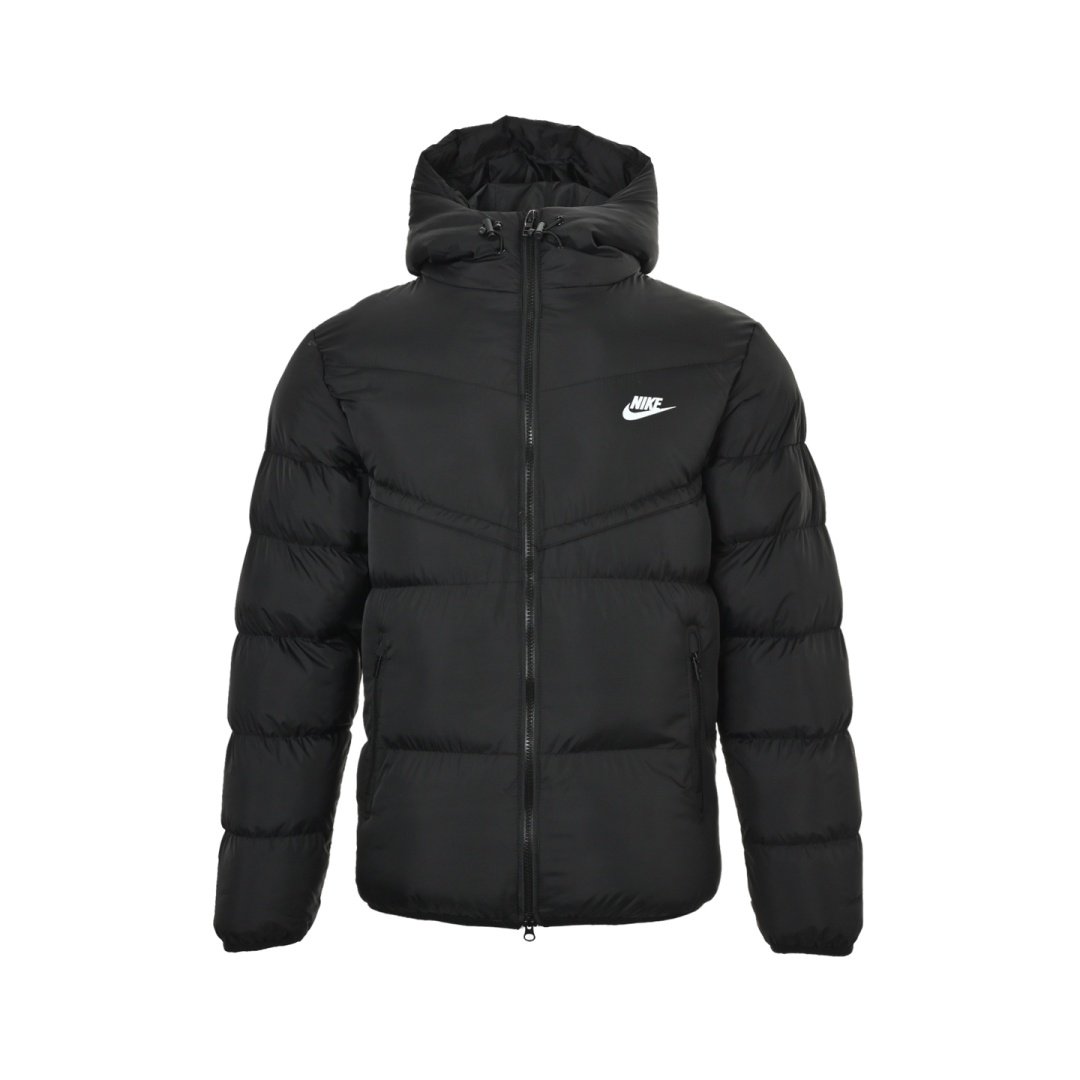 Nike Windrunner Hooded Cotton Jacket All Black Sport And Leisure Unisex
