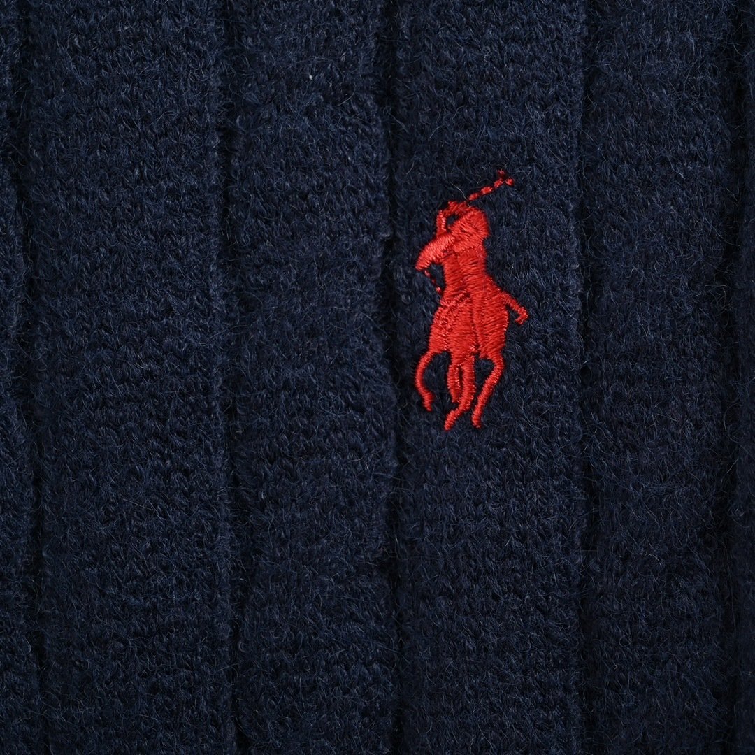 Ralph Lauren Sweater Cardigan Darkslategrey Unisex - Image 9