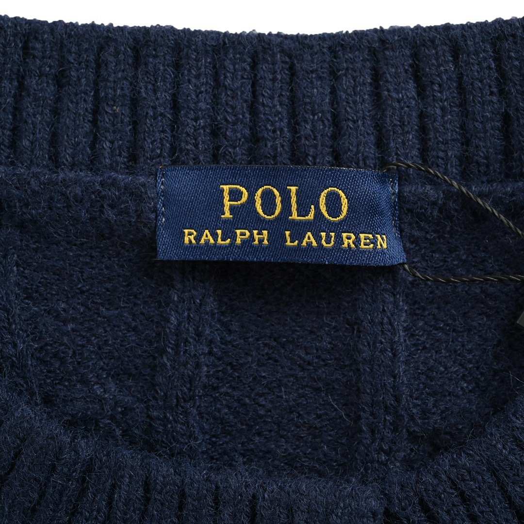 Ralph Lauren Sweater Cardigan Darkslategrey Unisex - Image 6