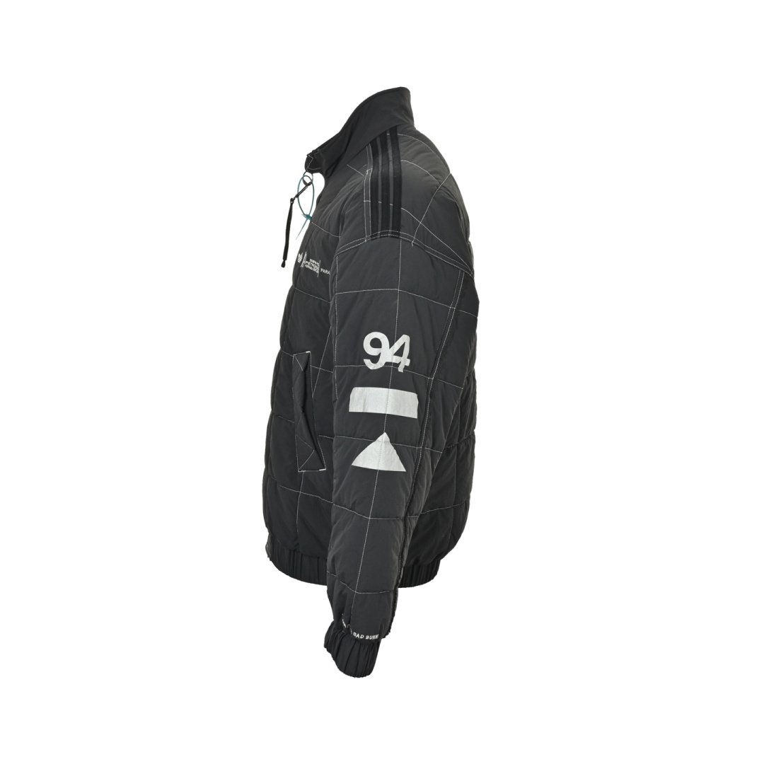 Adidas Mercedes benz CO branded Cotton Jacket Darkslategrey Unisex - Image 2