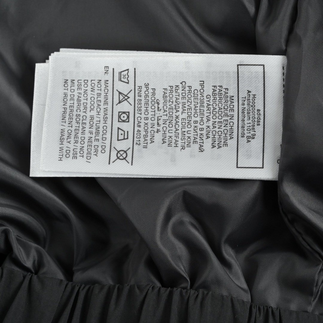 Adidas Mercedes benz CO branded Cotton Jacket Darkslategrey Unisex - Image 6