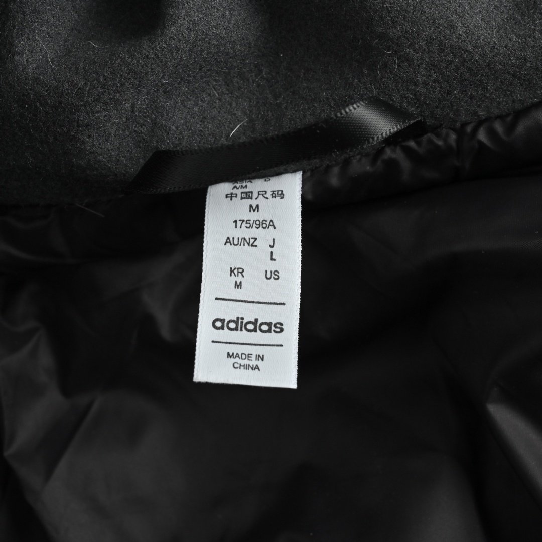 Adidas Off Shoulder Down Jacket Dimgrey Unisex - Image 5
