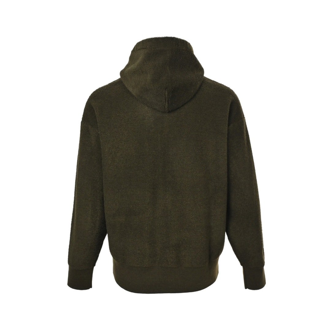 Loewe Full zip Sweatshirt The Premium Embroidered Wool Fleece D Unisex - Image 4