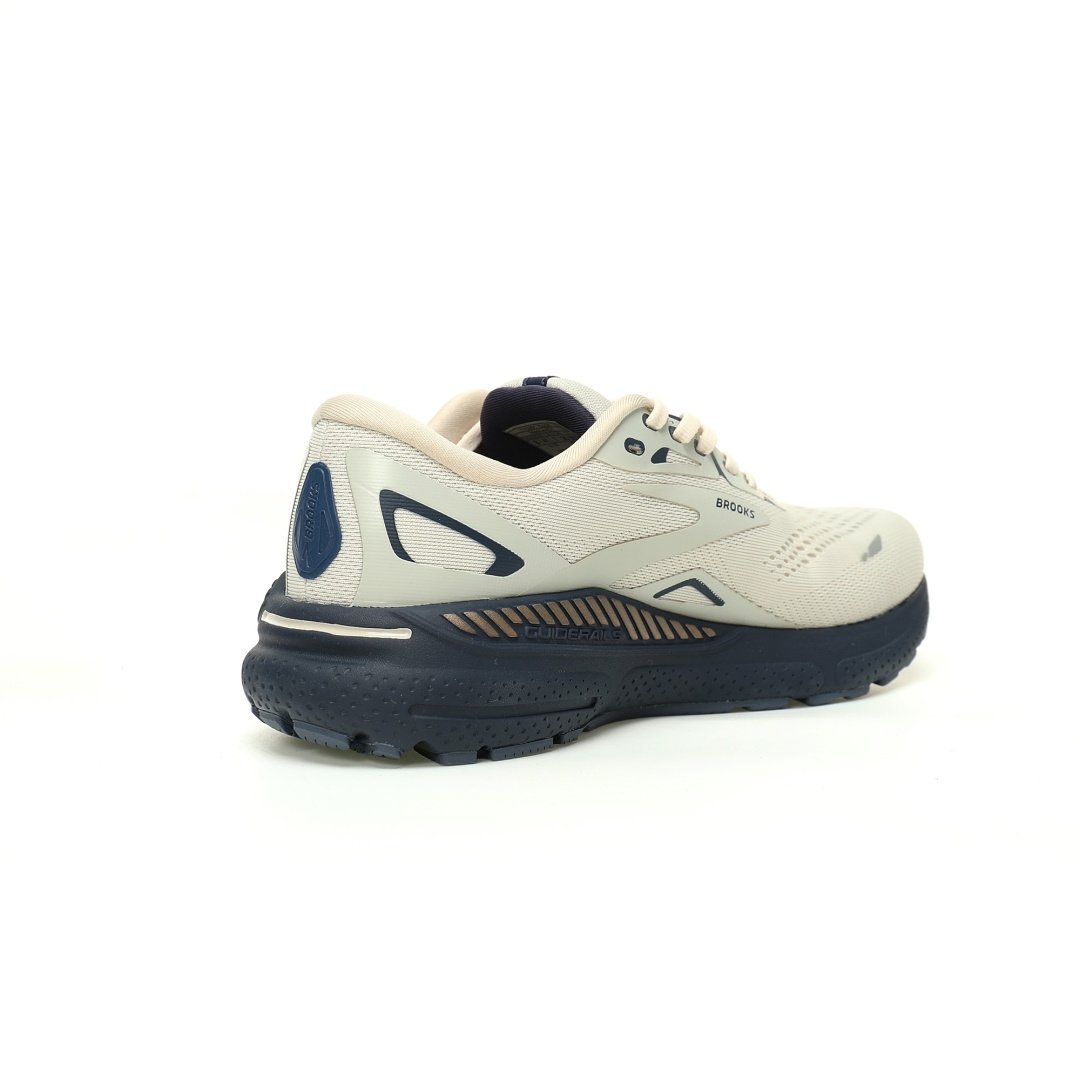 Brooks Adrenaline GTS 23 Adrenaline GTS Mesh Beige White Dark Blue - Image 3