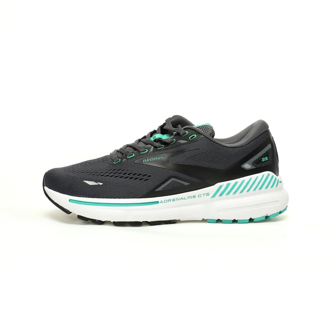Brooks Adrenaline GTS 23 Adrenaline GTS Mesh Dark Gray Mint Green