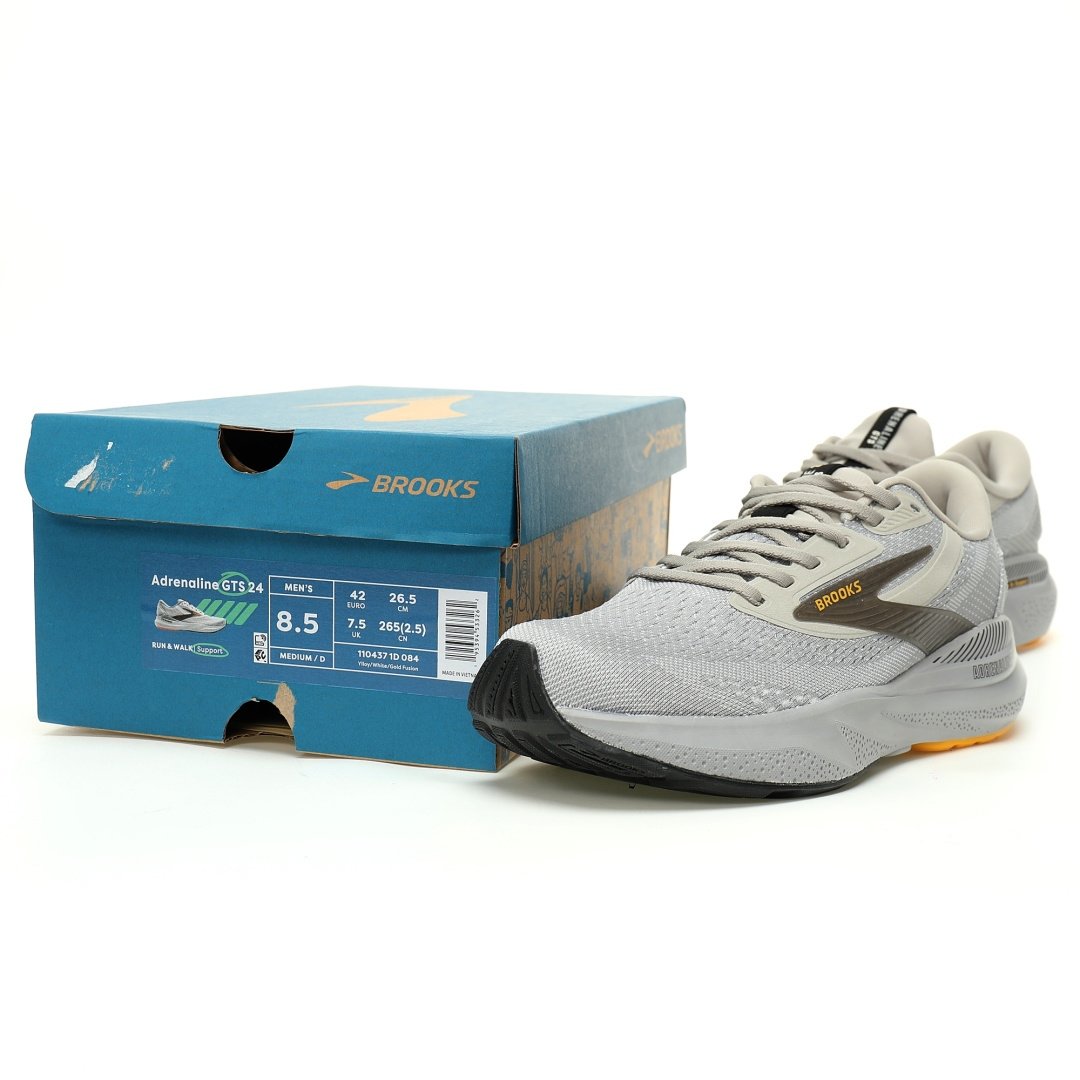 Brooks Adrenaline GTS 24 Adrenaline GTS Black Yellow - Image 10