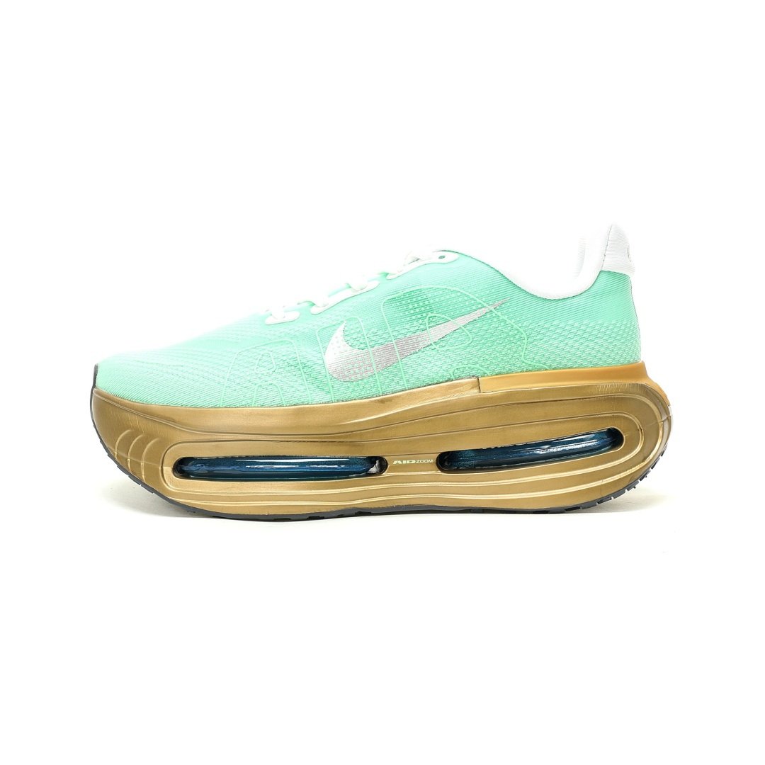 Nike Vomero Premium Top-level Series Low-top Lightweight Thick-soled Light Green Gilt
